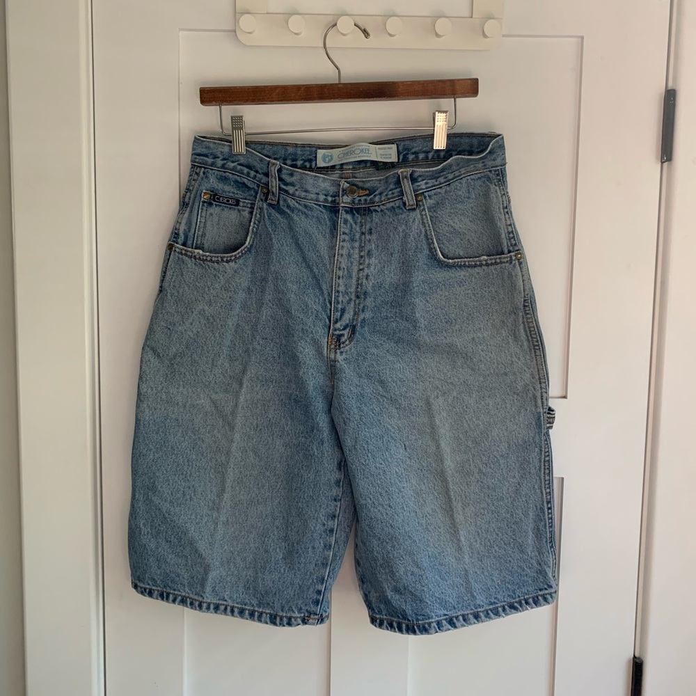 Vintage Baggy Jean Shorts